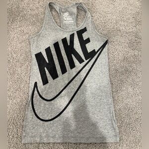 Nike Gray tank top size small